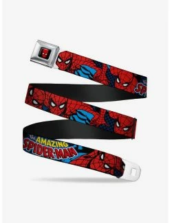 Belts Marvel Amazing Spider Man Seatbelt Belt