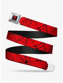 Belts Marvel Spider-Man Spiderweb Youth Seatbelt Belt