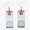 Cosplay Demon Slayer: Kimetsu No Yaiba Hanafuda Replica Earrings