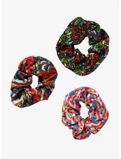 Beauty Minions Artist Series Allover Print Scrunchy Set