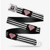 Belts DC Comics Superman Shield Flip Americana Stripes Seatbelt Belt