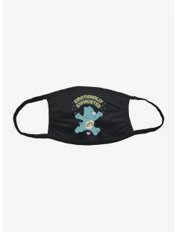 Face Masks Care Bears Emotionally Exhausted Face Mask