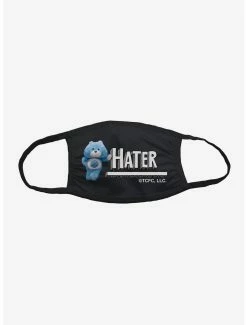 Face Masks Care Bears Grumpy Bear Hater Face Mask