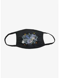 Face Masks Care Bears Grumpy Bear Sketch Face Mask