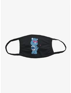 Face Masks Care Bears Grumpy Bear Lovestruck Face Mask