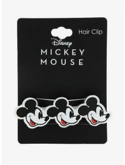 Beauty Disney Mickey Mouse Faces Hair Barrette - BoxLunch Exclusive -Calhoun Sales Shop 14497185 av2