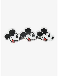 Beauty Disney Mickey Mouse Faces Hair Barrette - BoxLunch Exclusive