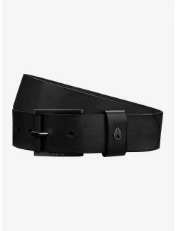 Belts Nixon Americana Leather Black Belt