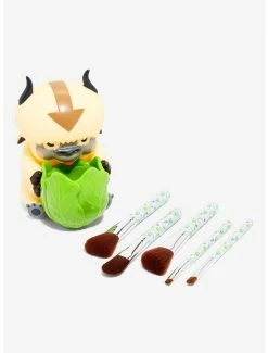 Beauty Avatar: The Last Airbender Appa & Cabbage Makeup Brush Set - BoxLunch Exclusive