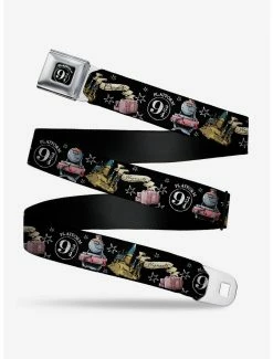 Belts Harry Potter Platform 9/34 Collage Youth Seatbelt Belt