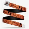 Belts Hocus Pocus Thackery Binx Cat Seatbelt Belt