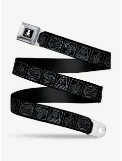 Belts Avatar The Last Airbender Bending Elements Seatbelt Belt