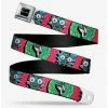 Belts Rick And Morty Circuit Faces Portal Gun Seatbelt Belt