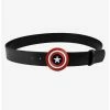 Belts Marvel Captain America Enamel Shield Belt