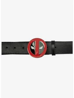 Belts Marvel Deadpool Enamel Logo Belt -Calhoun Sales Shop 16006164 av2