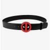 Belts Marvel Deadpool Enamel Logo Belt