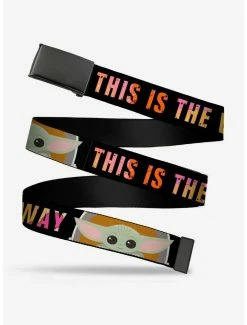 Belts Star Wars The Mandalorian The Child This Is The Way Clamp Belt