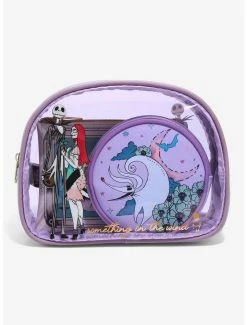 Beauty Disney The Nightmare Before Christmas Something In The Wind Cosmetic Bag Set - BoxLunch Exclusive