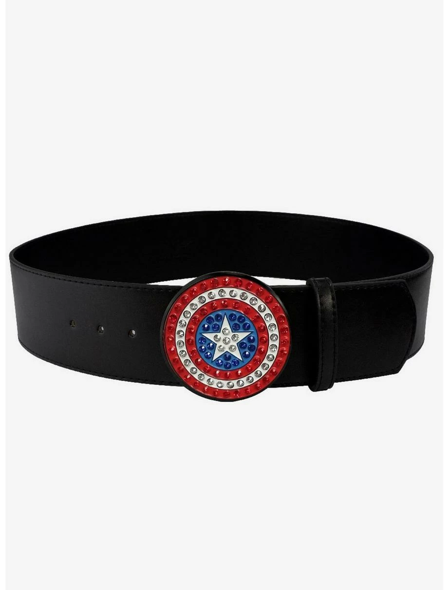 Belts Marvel Comics Captain America Shield Belt 1 Belts Marvel Comics Captain America Shield Belt