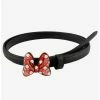 Belts Disney Minnie Mouse Glitter Bow Belt