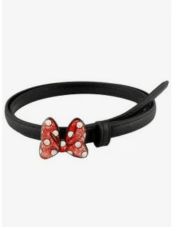 Belts Disney Minnie Mouse Glitter Bow Belt