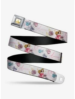 Belts Disney Sleeping Beauty Aurora And Fairy Godmothers Seatbelt Belt