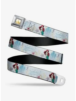 Belts Disney The Little Mermaid Ariel Castle Seatbelt Belt