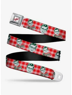 Belts A Christmas Story Ralphie Plaid Seatbelt Belt