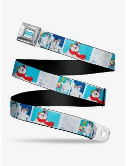 Belts Frosty The Snowman Snowflakes Seatbelt Belt