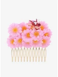 Beauty Disney Mulan Mushu Floral Hair Barrette - BoxLunch Exclusive