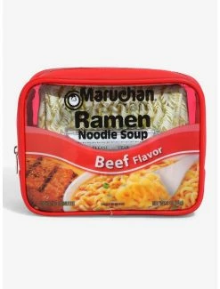 Beauty Maruchan Beef Ramen Noodle Soup Cosmetic Bag Set