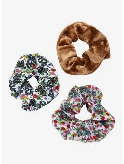 Beauty Harry Potter Floral Icons Scrunchy Set - BoxLunch Exclusive