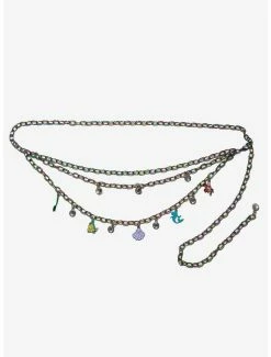 Belts Disney The Little Mermaid Ariel Chain Belt With Charms