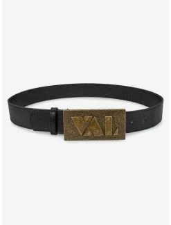 Belts Marvel Loki TVA Vegan Leather Belt