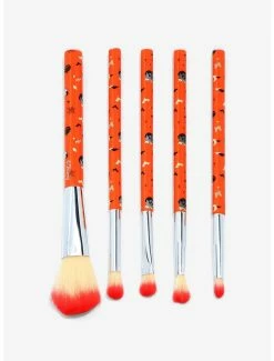 Face Masks Disney Mickey Mouse Jack-O'Lantern Makeup Brush Set & Holder - BoxLunch Exclusive -Calhoun Sales Shop 17774022 av2