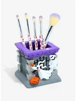 Beauty Disney's The Nightmare Before Christmas Zero Makeup Brush Set & Holder