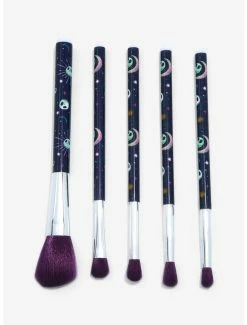 Beauty Disney's The Nightmare Before Christmas Jack & Sally Spiral Hill Makeup Brush Set & Holder - BoxLunch Exclusive -Calhoun Sales Shop 17781523 av2