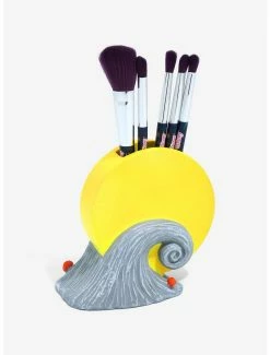 Beauty Disney's The Nightmare Before Christmas Jack & Sally Spiral Hill Makeup Brush Set & Holder - BoxLunch Exclusive -Calhoun Sales Shop 17781523 av3