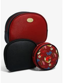 Beauty Disney Villains Floral Group Portrait Cosmetic Bag Set - BoxLunch Exclusive -Calhoun Sales Shop 18170930 av2