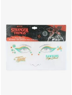 Calhoun Sales Shop 20 Face Masks Stranger Things Hawkins High Face Decals