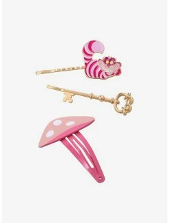 Beauty Disney Alice In Wonderland Cheshire Cat Hair Clip Set - BoxLunch Exclusive