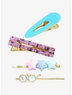 Beauty Harry Potter Broomsticks & Harry's Glasses Hair Clip Set - BoxLunch Exclusive
