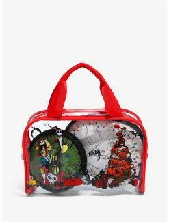 Beauty Disney The Nightmare Before Christmas Cosmetic Bag Set - BoxLunch Exclusive