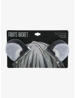Face Masks Fruits Basket Yuki Soma Ears Hair Clip Set - BoxLunch Exclusive