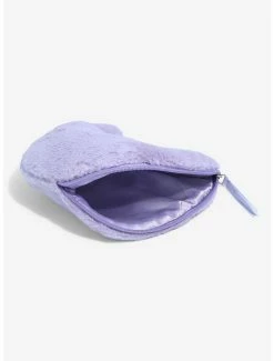 Beauty The Creme Shop Teddy Bag Plush Crescent Moon Cosmetic Bag -Calhoun Sales Shop 19074135 av2