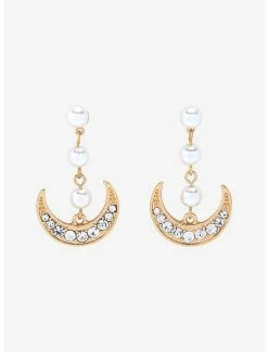 Cosplay Sailor Moon Crescent Moon Earrings - BoxLunch Exclusive