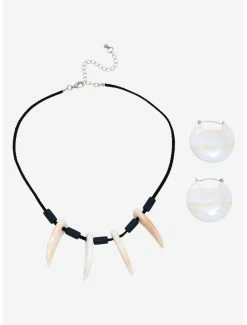 Cosplay Studio Ghibli Princess Mononoke San Replica Necklace And Earrings Set - BoxLunch Exclusive