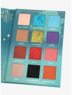Beauty Disney The Nightmare Before Christmas Jack Skellington & Sally Forever & Always Eyeshadow Palette - BoxLunch Exclusive -Calhoun Sales Shop 19235977 av2