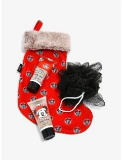 Beauty Disney Mickey Mouse Holiday Bath & Body Stocking Set