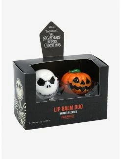 Beauty Disney The Nightmare Before Christmas Jack Skellington & Pumpkin Lip Balm Set